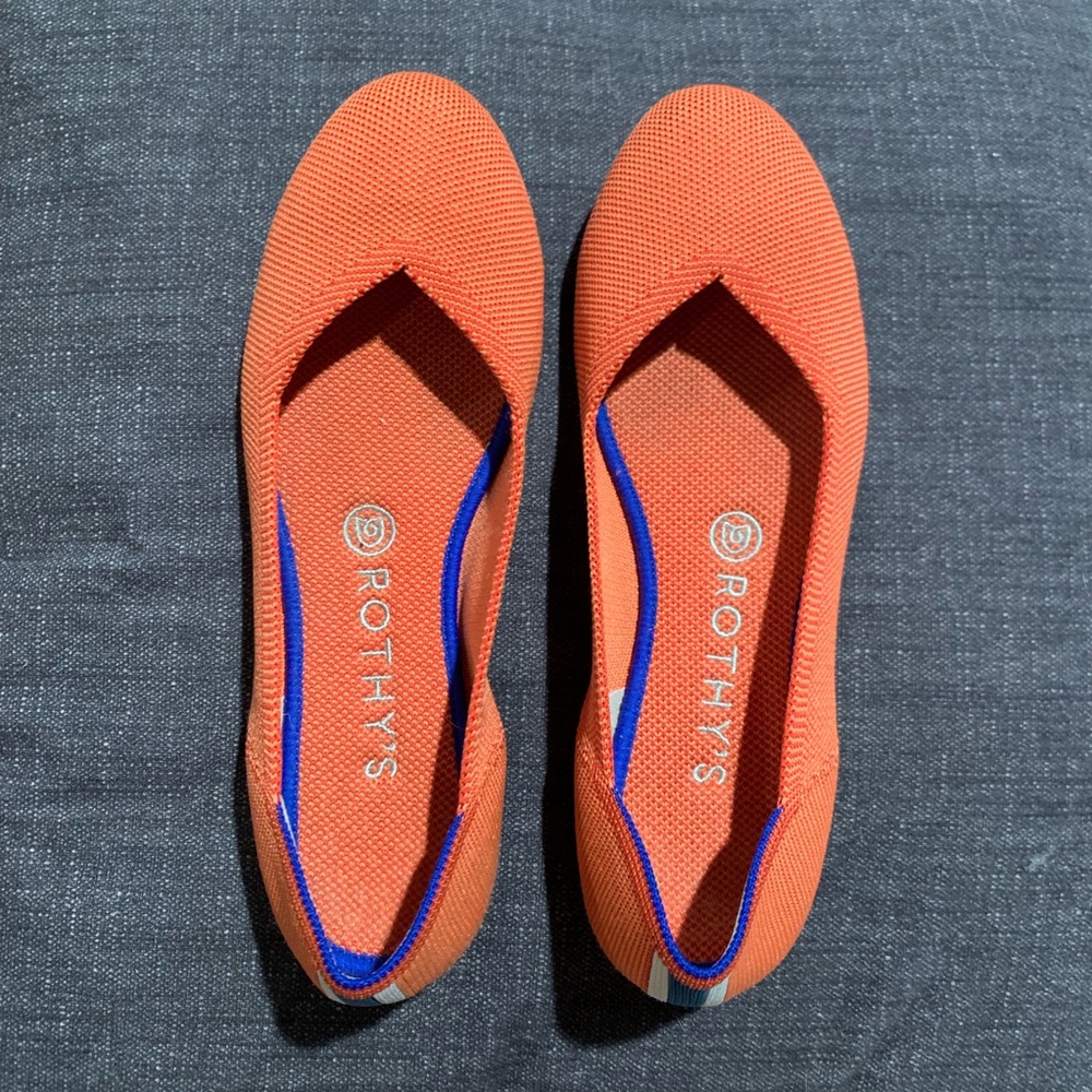 Size 8 Persimmon Rothy’s - The Flat - Discontinued